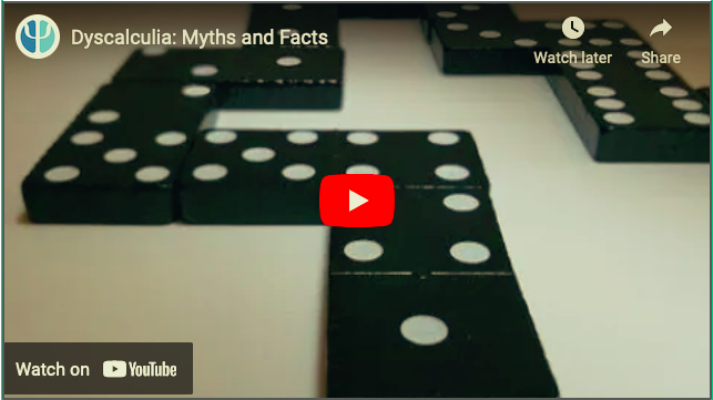 Dyscalculia: Myths and Facts